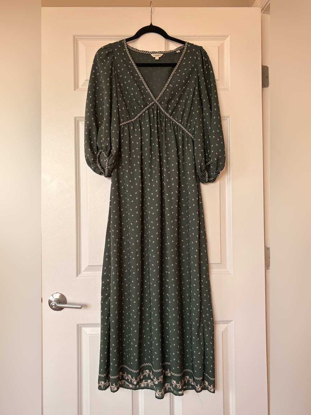 Max Studio Olive Green Maxi Dress